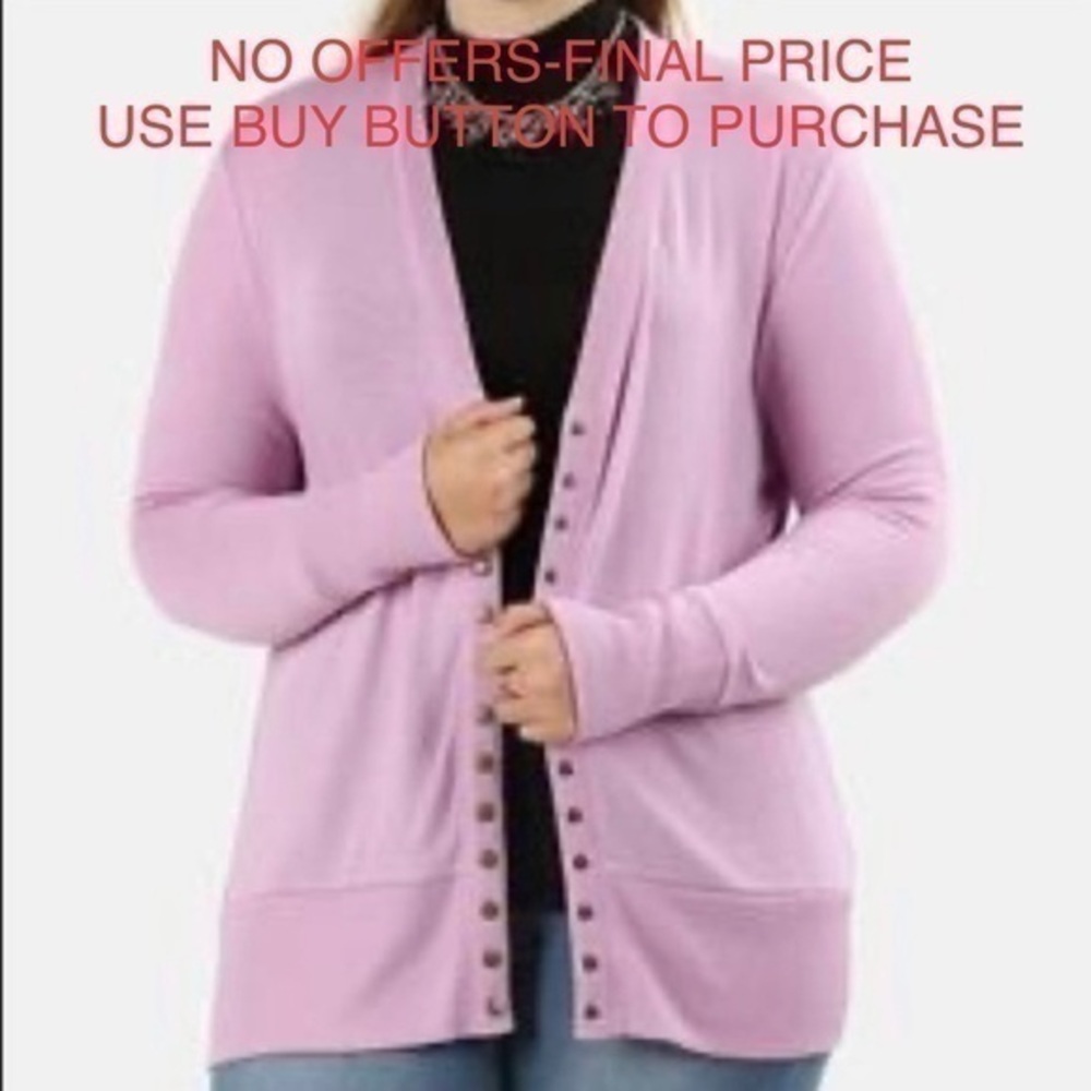 Cardigan Mauve